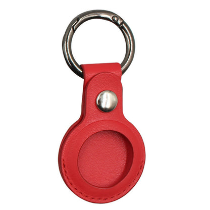 Premium Leather Airtag Case with Key Ring