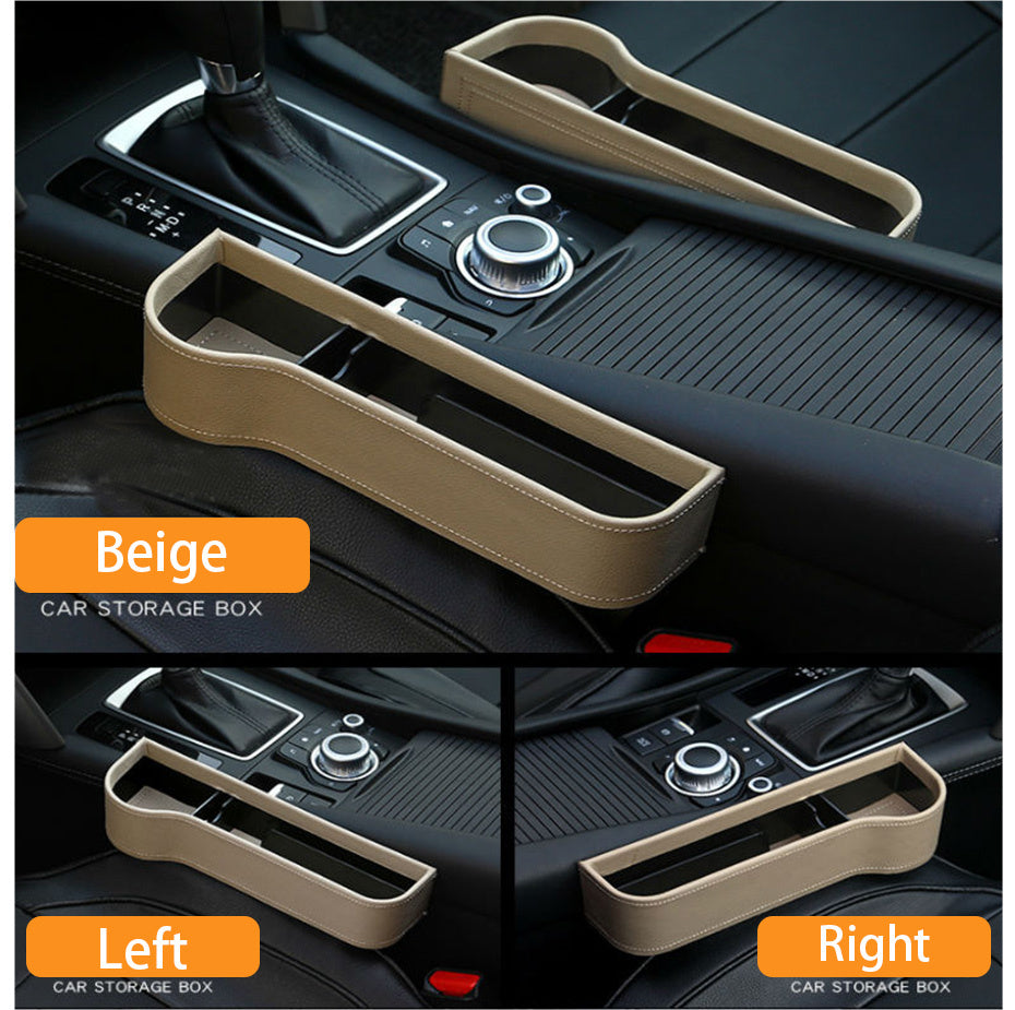 Multi-Compartment Car Organizer Box