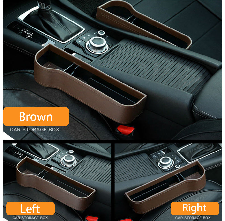 Multi-Compartment Car Organizer Box