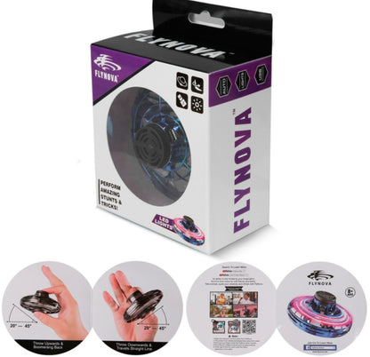 Mini LED UFO Spinner Drone – Interactive Flying Toy for Kids