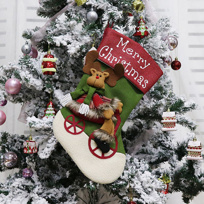 Christmas Stocking Ornament – Festive Candy Bag & Hanging Pendant
