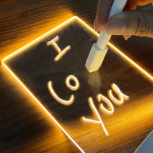 Creative LED Message Board – Night Light