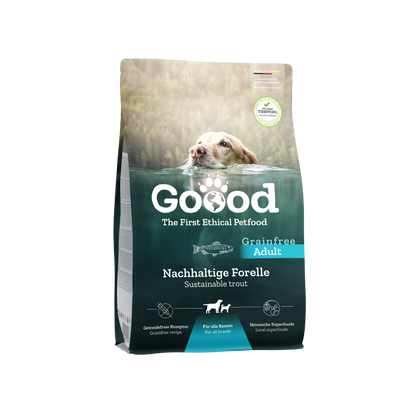 Sustainable Trout Dry Food for Adult Dogs