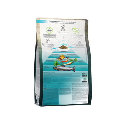 Sustainable Trout Dry Food for Adult Dogs