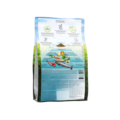 Free Range Lamb & Sustainable Trout Dry Food for Puppies