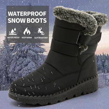 Women's Winter Snow Boots – Warm, Waterproof & Stylish