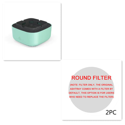 Multifunctional Smokeless Ashtray with Air Purification – Portable, Automatic, and Anion-Enhanced for Car Use