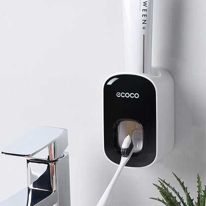 Automatic Wall-Mounted Toothpaste Dispenser Set