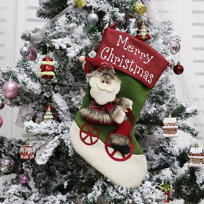 Christmas Stocking Ornament – Festive Candy Bag & Hanging Pendant