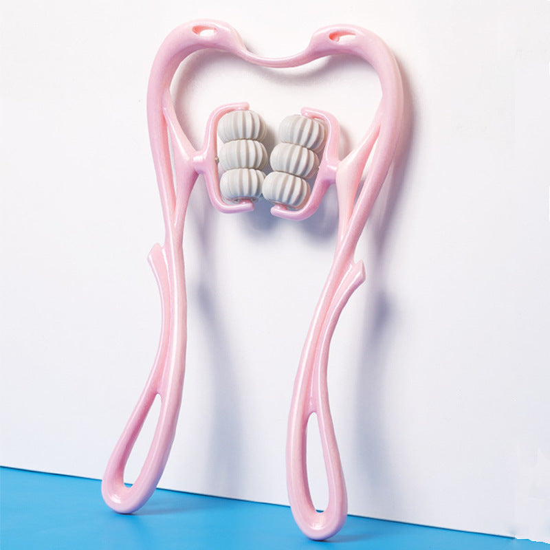 Ergonomic Neck Massager – Six Rolling Nodes